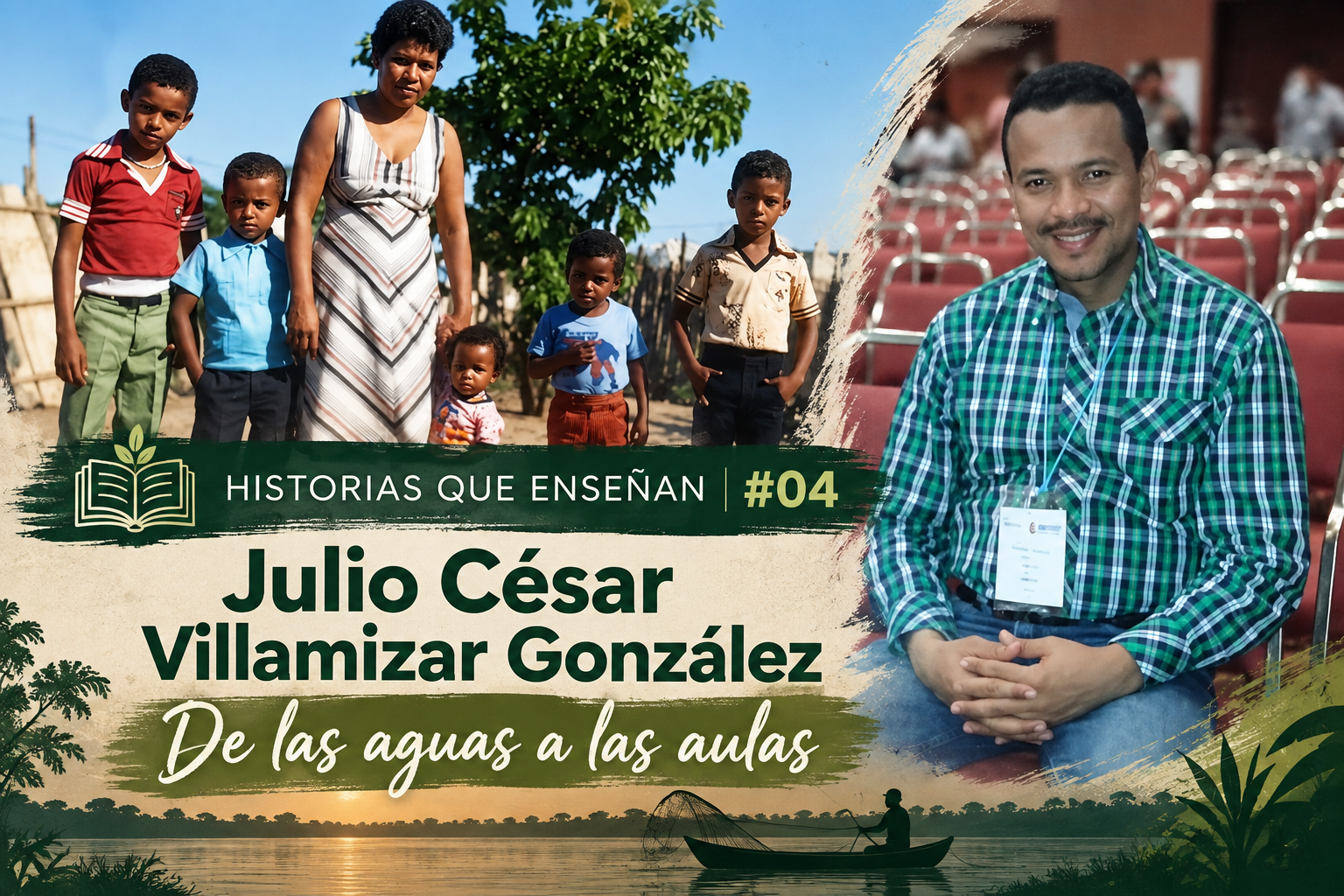 De las aguas a las aulas: el recorrido de Julio César Villamizar González